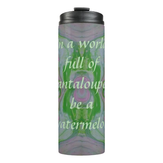 Garrafa Térmica Ser um Tumbler de Melancia (Frente)