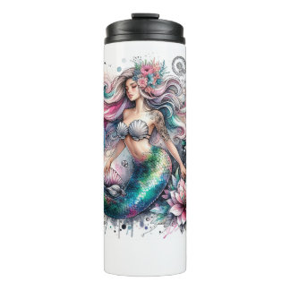 Garrafa Térmica Sereia bonito