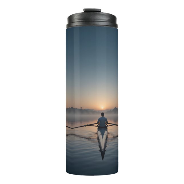 Garrafa Térmica Serene Dawn Ror Scull na Água Glicante (Frente)