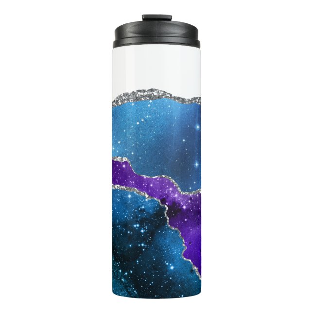 Garrafa Térmica Série Galaxy Agate Design 16  (Frente)