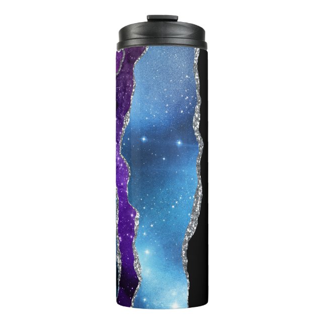Garrafa Térmica Série Galaxy Agate Design 7   (Frente)