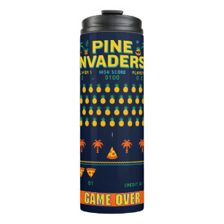 Garrafa Térmica Série Pine Invaders-Pineapple Empire Retro Games