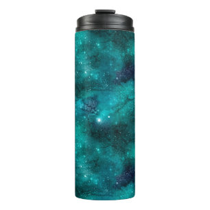 Garrafa Térmica Série Teal Galaxy Design 8 