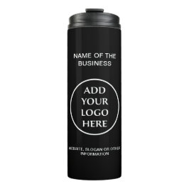 Garrafa Térmica Seu profissional corporativo de logotipo