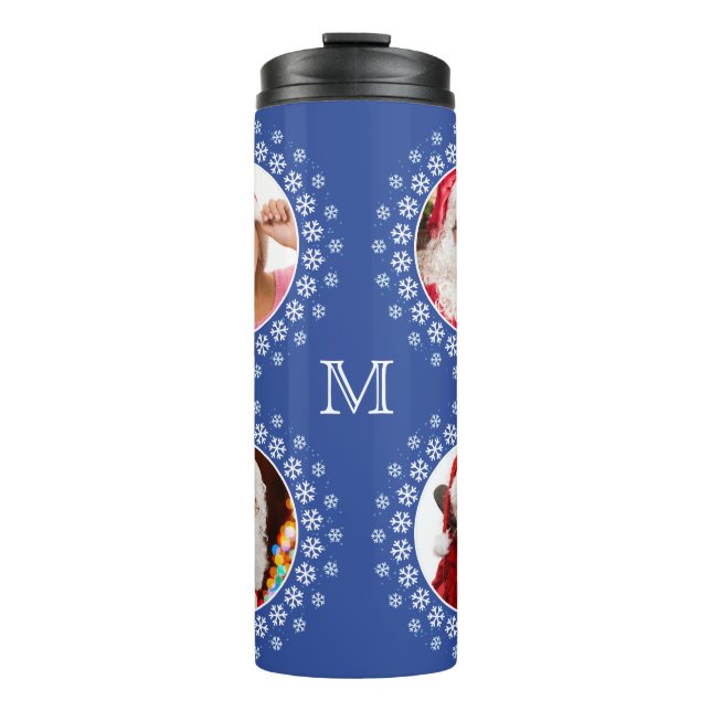 Garrafa Térmica SEUS 4 FOTOS em um toque personalizado do Snowflak (Frente)