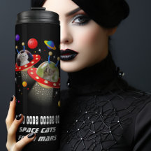 Seus Gatos em OVNIs Gatos no Espaço Personalizados