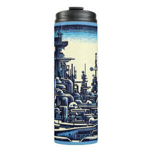 Garrafa Térmica SF Füturística - Corte 4