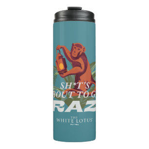 Garrafa Térmica Sh*t está prestes a ficar louco - O Lotus Branco