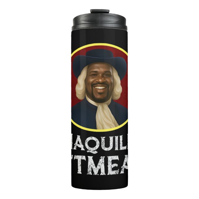 Garrafa Térmica Shaquille Oatlight Engraçado Meme (Frente)