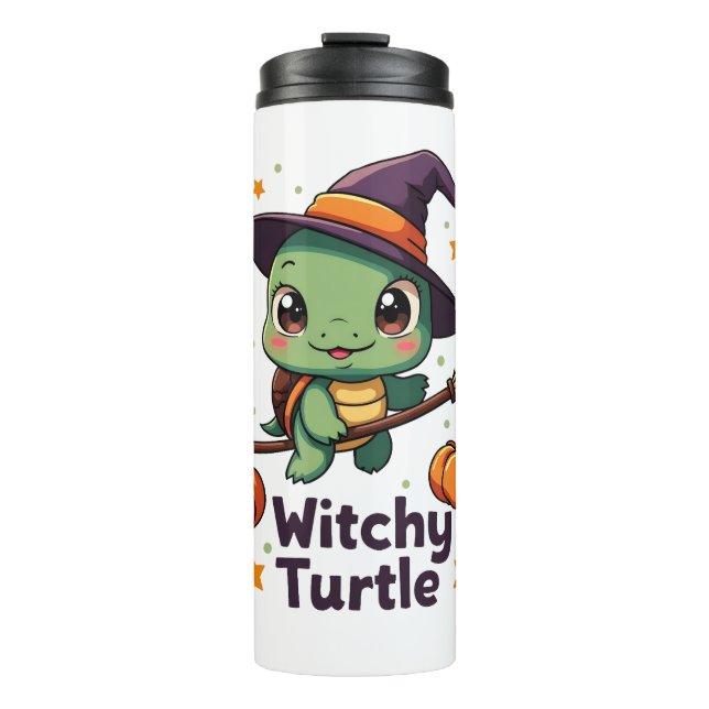 Garrafa Térmica Shell Witch Turtle (Frente)