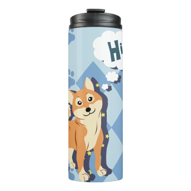 Garrafa Térmica Shiba Inu (Frente)
