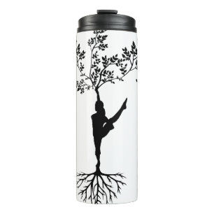 Garrafa Térmica Silhouette Women Tree Yoga