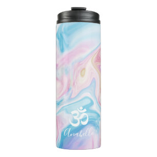 Garrafa Térmica Símbolo Marble Swirls e Ohm