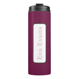 Garrafa Térmica Simples e Elegante