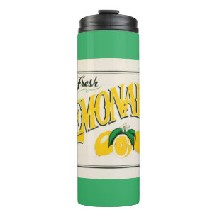 Garrafa Térmica Sinal da limonada do vintage