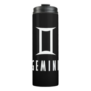 Garrafa Térmica Sinal de gemini zodiac