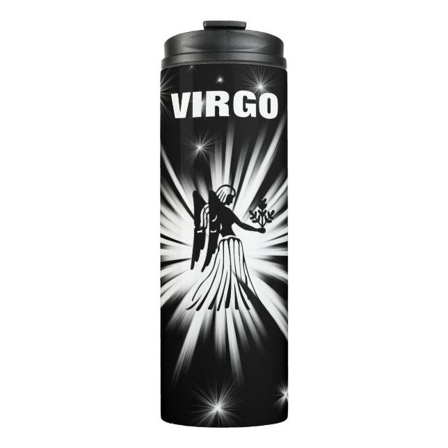 Garrafa Térmica sinal de Virgem (Frente)