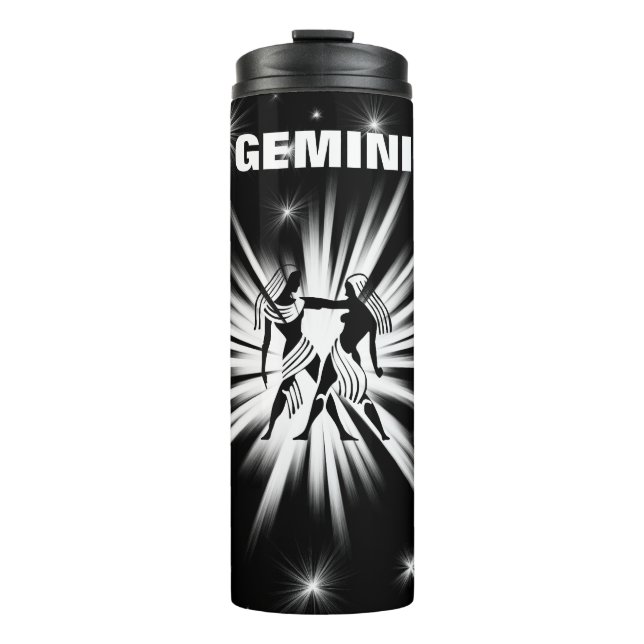 Garrafa Térmica sinal Gemini (Frente)