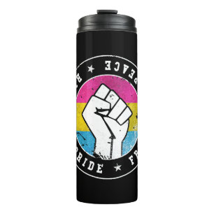 Garrafa Térmica Sinalizador LGBT transexual Emblem W grunge