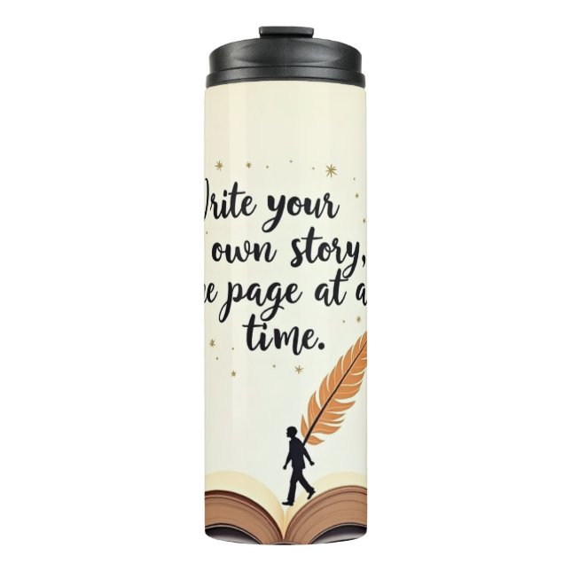 Garrafa Térmica Sip & Script (Frente)