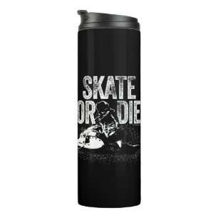 Garrafa Térmica Skate Ou Morre (Hóquei)