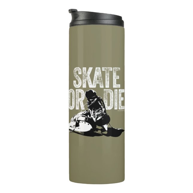 Garrafa Térmica Skate Ou Morte (Hóquei) (Rotação à direita)
