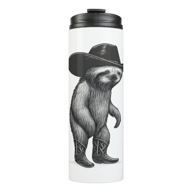 Garrafa Térmica Sloth Howdy Sloth (Frente)