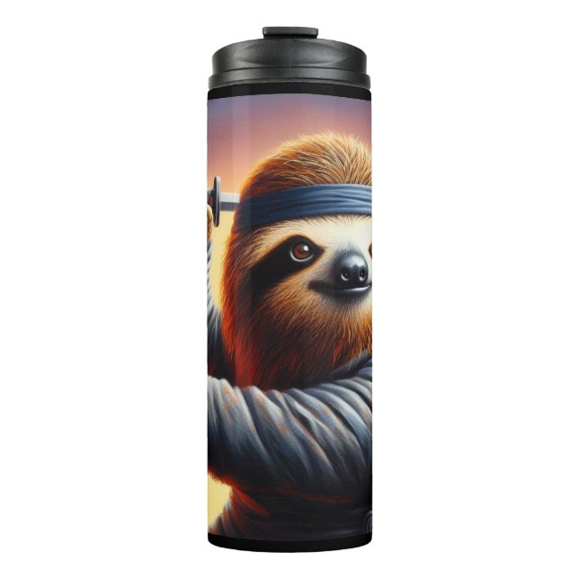 Garrafa Térmica Sloth Ninja (Frente)