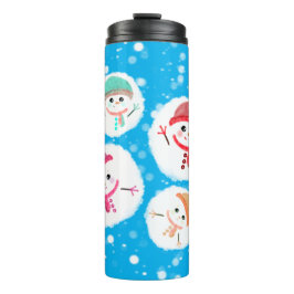 Garrafa Térmica Snowball e Snowman Blue