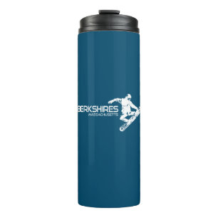 Garrafa Térmica Snowboarder de Berkshires Massachusetts