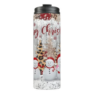 Garrafa Térmica Snowman de Natal