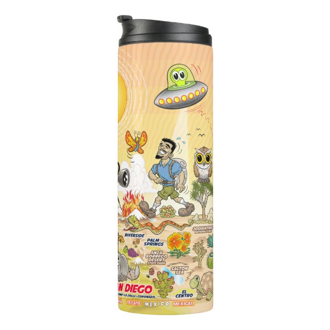 Garrafa Térmica SoCal (Rotação à direita)