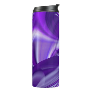 Garrafa Térmica Sonhos de Arco-Íris de Flor Roxo