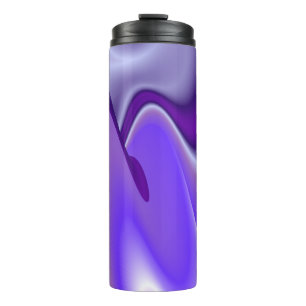 Garrafa Térmica Sonhos de Arco-Íris de Flor Roxo