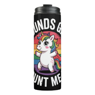 Garrafa Térmica Sons - Gay Conte-Me No Orgulho LGBTQ Do Unicórnio