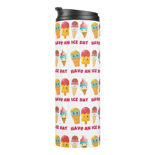 Garrafa Térmica sorvete (Rotação à direita)