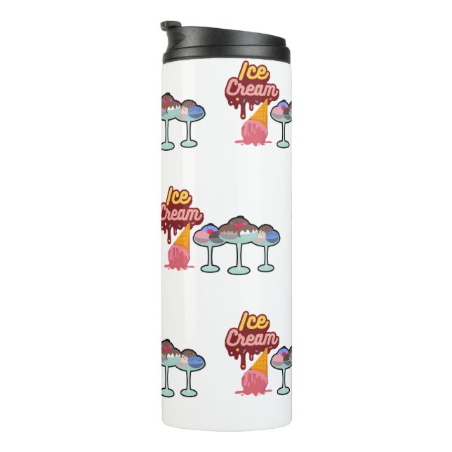 Garrafa Térmica Sorvete derretido (Rotação à direita)