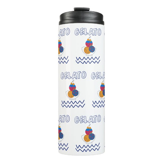 Garrafa Térmica sorvete gelato (Frente)