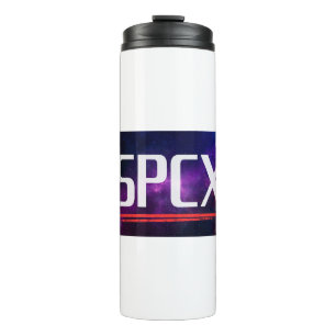 Garrafa Térmica SPCX SpaceX IPO Investidor Design Ação Espacial