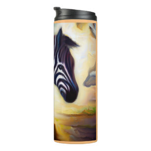 Garrafa Térmica Spirit Animal Zebra 1
