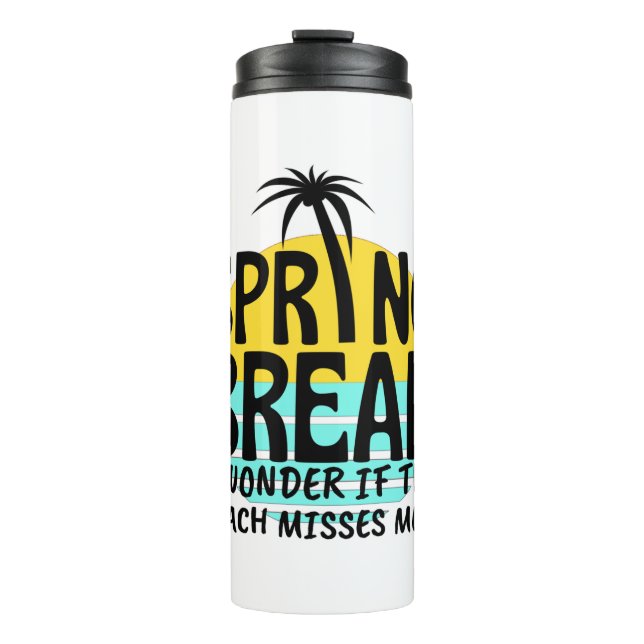Garrafa Térmica Spring Break Spring Season (Frente)
