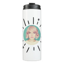 STARBURST |  Tumbler de Foto Personalizada Simples