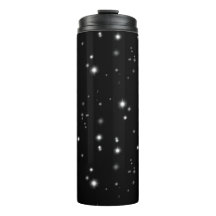 Starlight Sparkles Black and White Stars