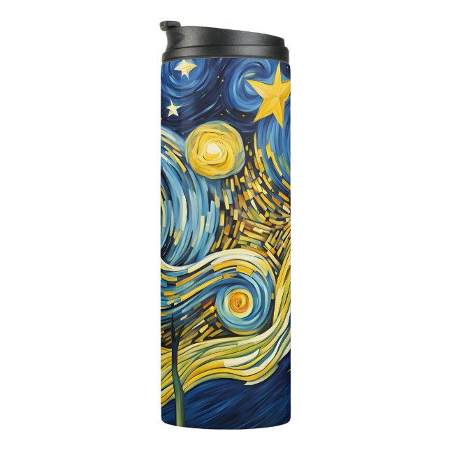 Garrafa Térmica Starry Night (Rotação à direita)