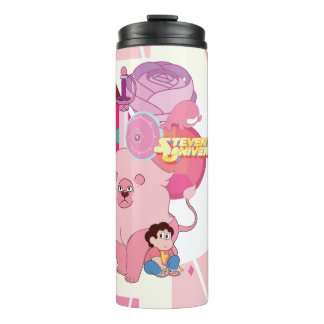 Garrafa Térmica Steven Universe | Rosa Quartz Legado
