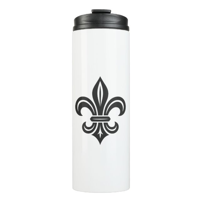 Garrafa Térmica "Stylized Fleur-de-lis" Thermal Tumbler (Frente)