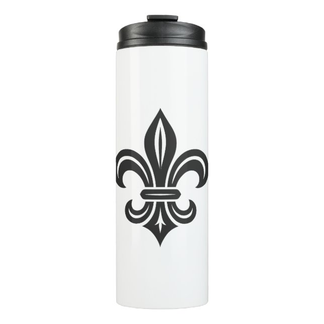 Garrafa Térmica "Stylized Fleur-de-lis" Thermal Tumbler (Frente)
