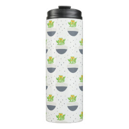 Garrafa Térmica Suculent Kalanchoe Plant Mãe Patterno