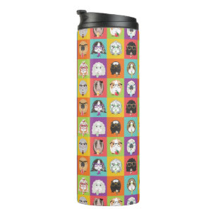 Garrafa Térmica Suínos Felizes e Tumbler