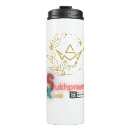 Garrafa Térmica Sukhpreet Kaur - Tumbler Térmico Personalizado - N